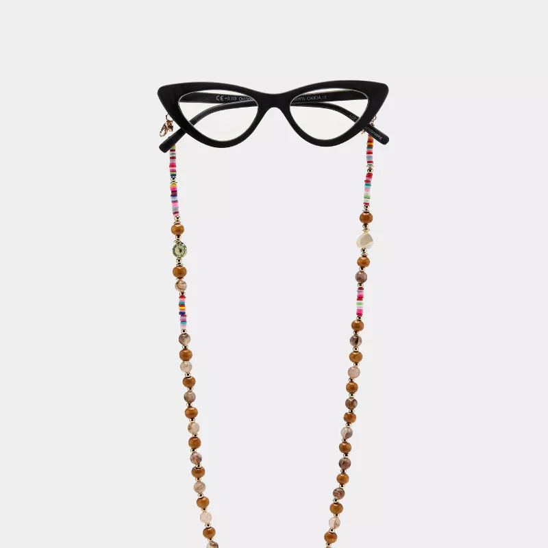 OKKIA Accessoires Fleur Chaîne de lunettes 
