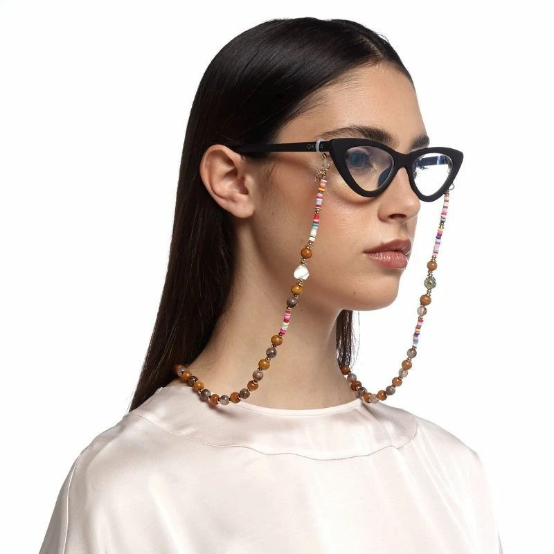 OKKIA Accessories Flower Glasses Chain 