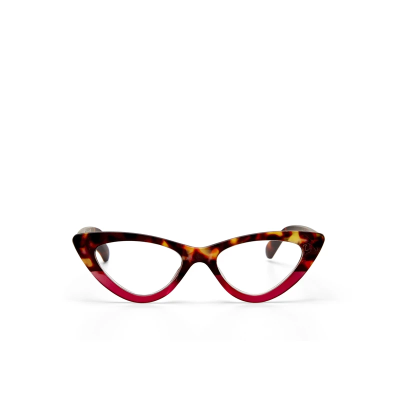 OKKIA Lectura Adriana Small Cat Eye Habana rosa