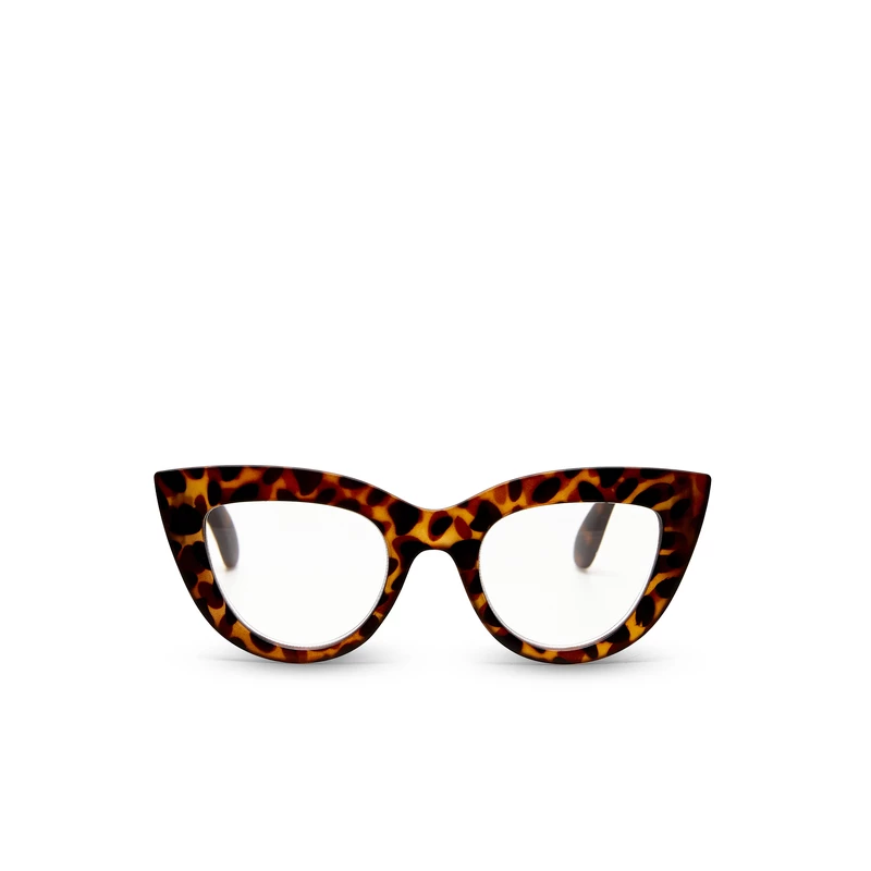 OKKIA Reading Claudia Big Cat Eye Tortoise