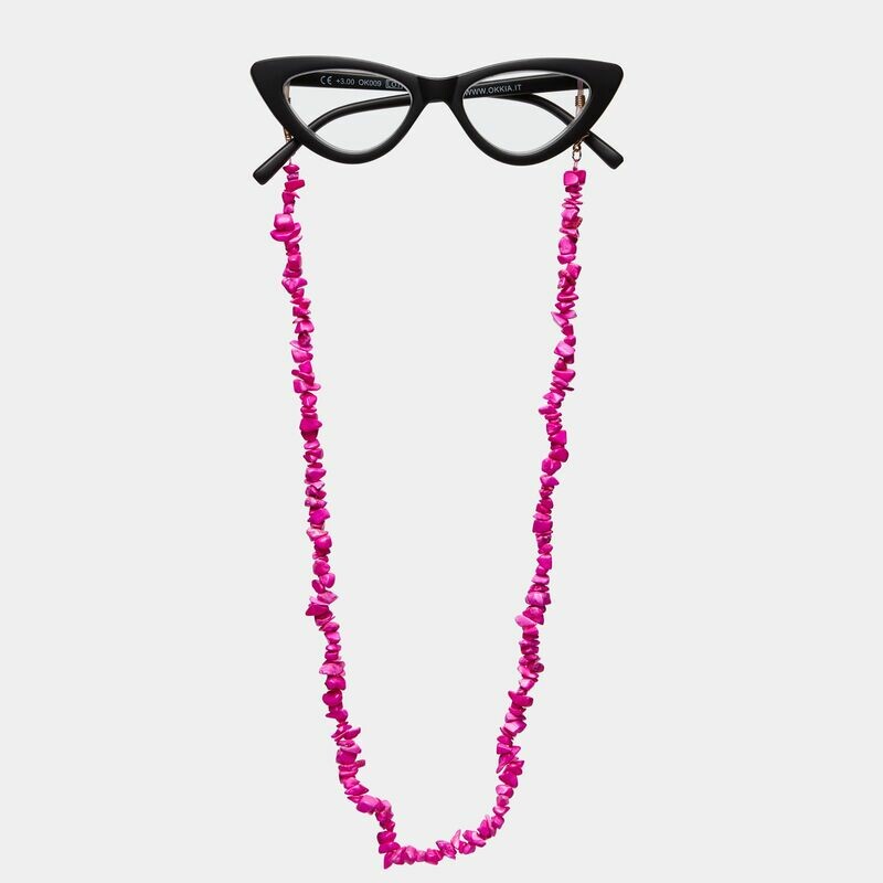 OKKIA Accessories Glow chain   Pink