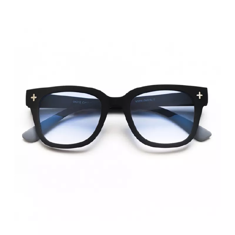OKKIA  Giovanni Negro y gris (lentes azules)