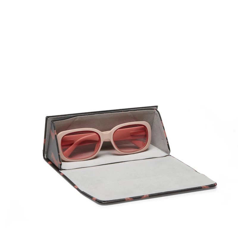OKKIA Accessories Magic glasses case with dachshund print 