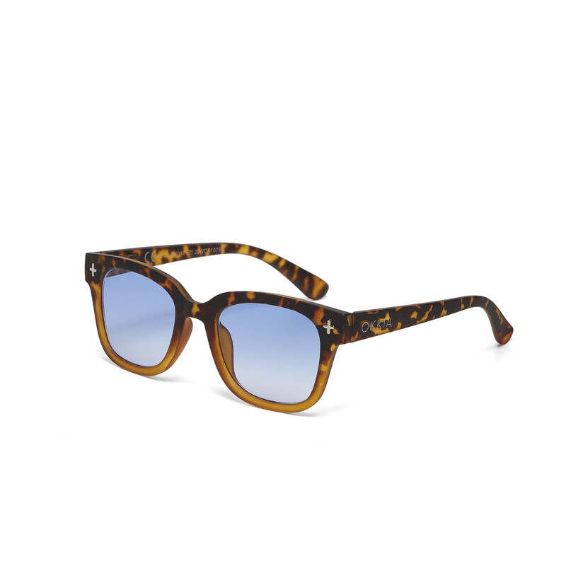 OKKIA Sun Giovanni Havana Yellow (blue lenses) OK012HY-BL