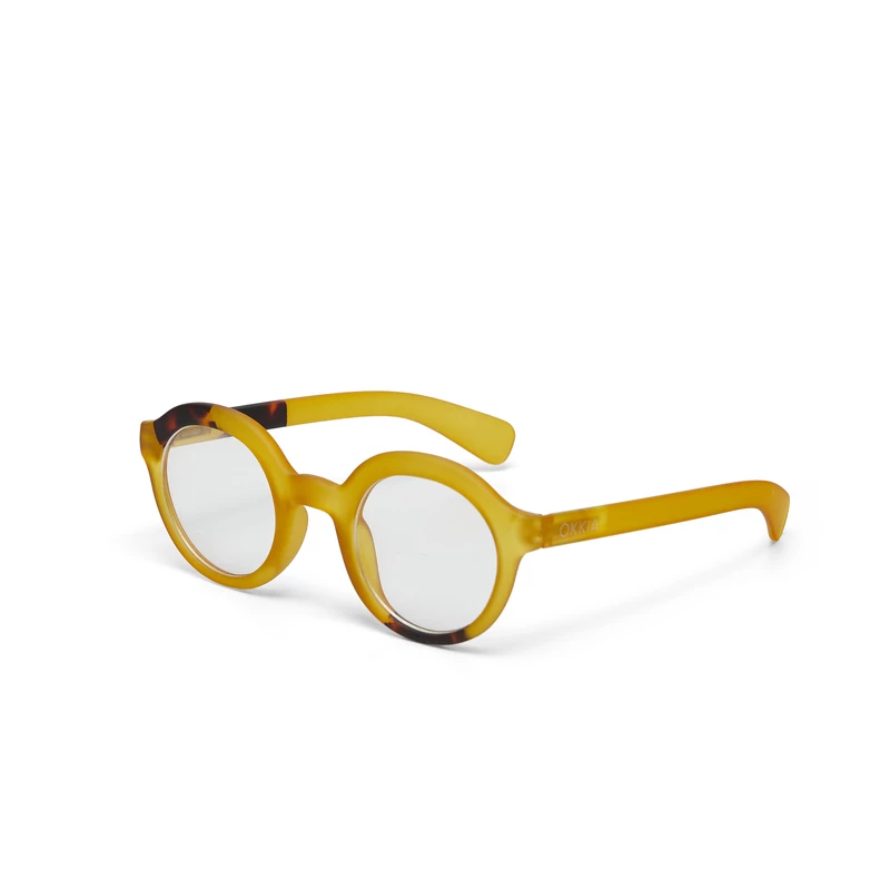 OKKIA Reading Lauro reading Round YELLOW