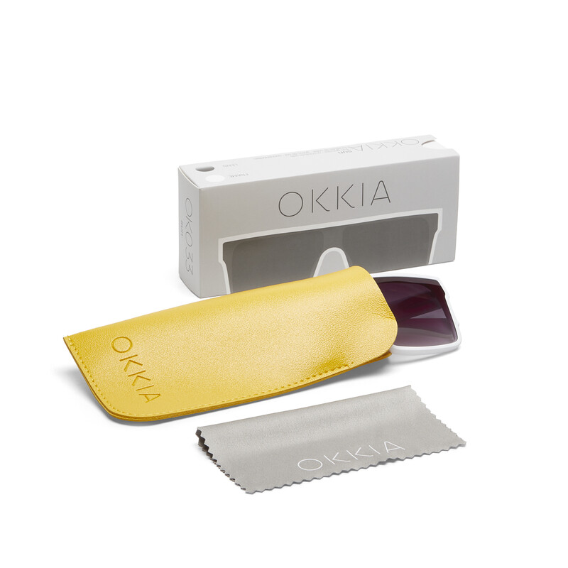 OKKIA Sun Tokyo Optical White OK033-OW