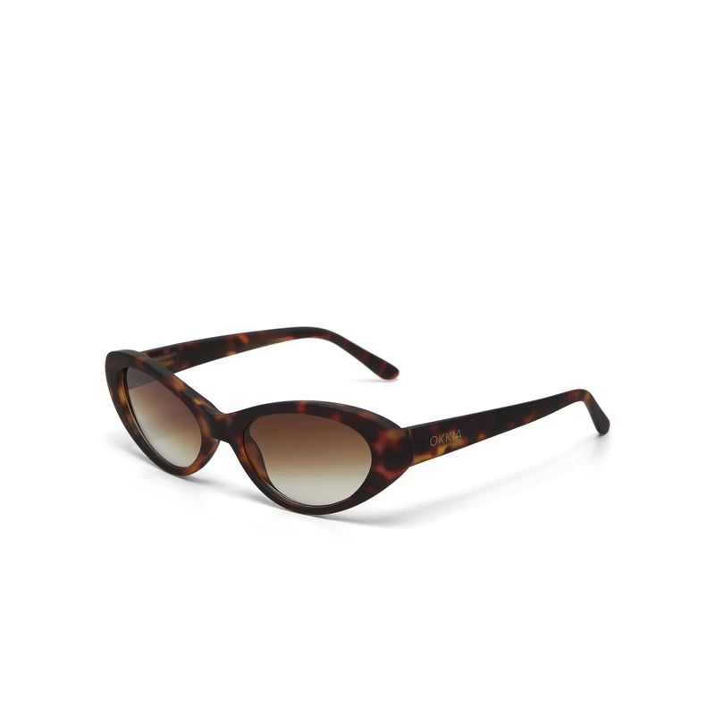 OKKIA Sole Lina Small Cat Eye Classic Havana