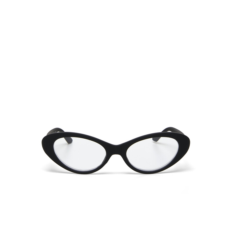 OKKIA Lecture Lina Small Cat Eye Noir OK039BK-1.00