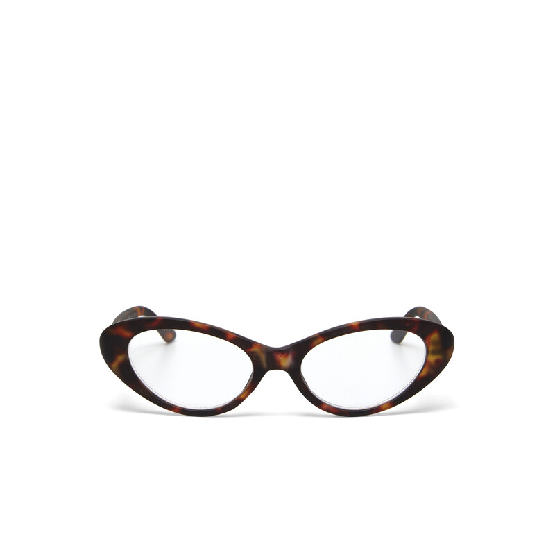 OKKIA Reading Lina Small Cat Eye Classic Havana OK039CH-1.00