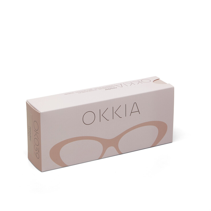 OKKIA Lecture Lina Small Cat Eye Dust Pink OK039RO-1.00