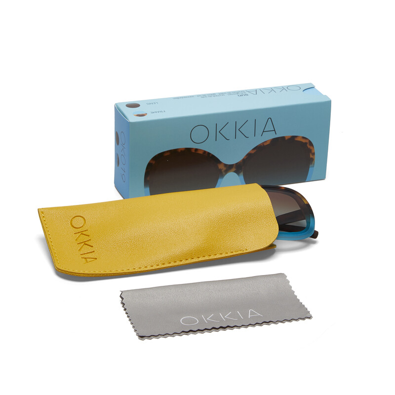 OKKIA Sole Anna   Havana e blue OK019-HB