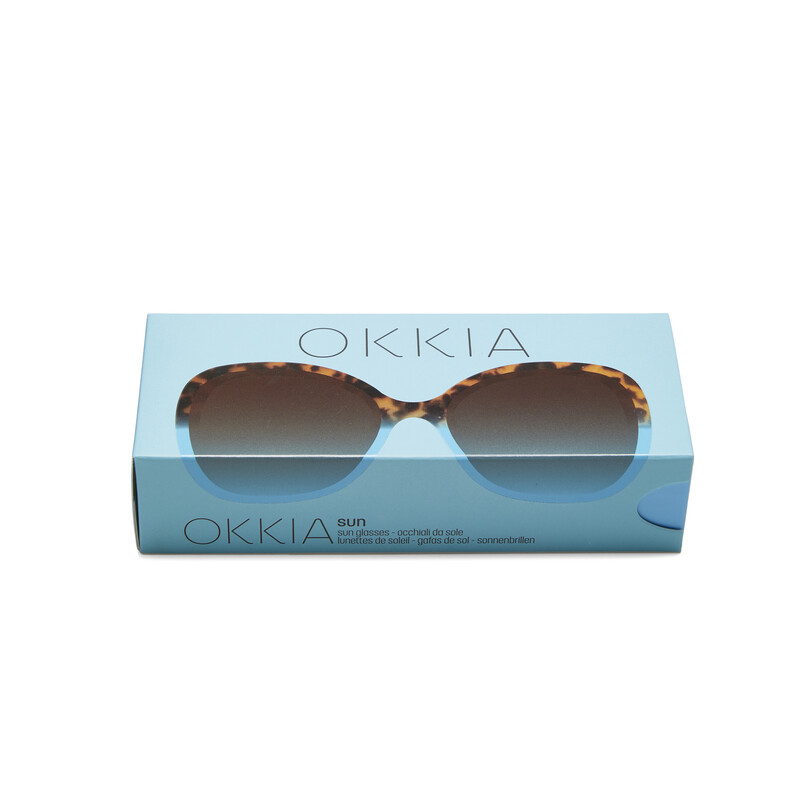 OKKIA Sole Anna   Havana e blue OK019-HB