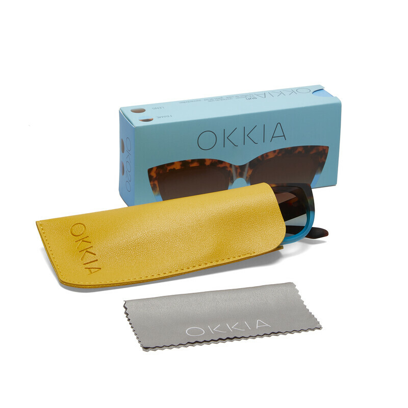 OKKIA Sun Silvia   Havana and blue OK020-HB