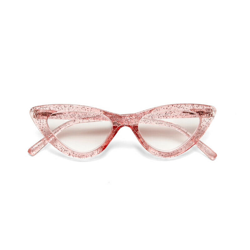 OKKIA Lectura Adriana Small Cat Eye Rosa brillantina OK009GP-1.00