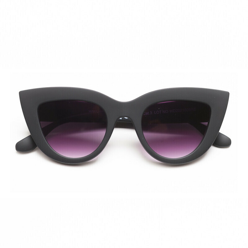 OKKIA Sun Claudia Big Cat Eye Black OK013-BK