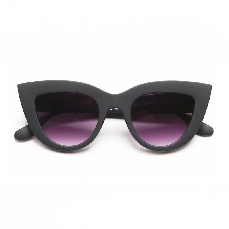 OKKIA Sole Claudia Big Cat Eye Nero