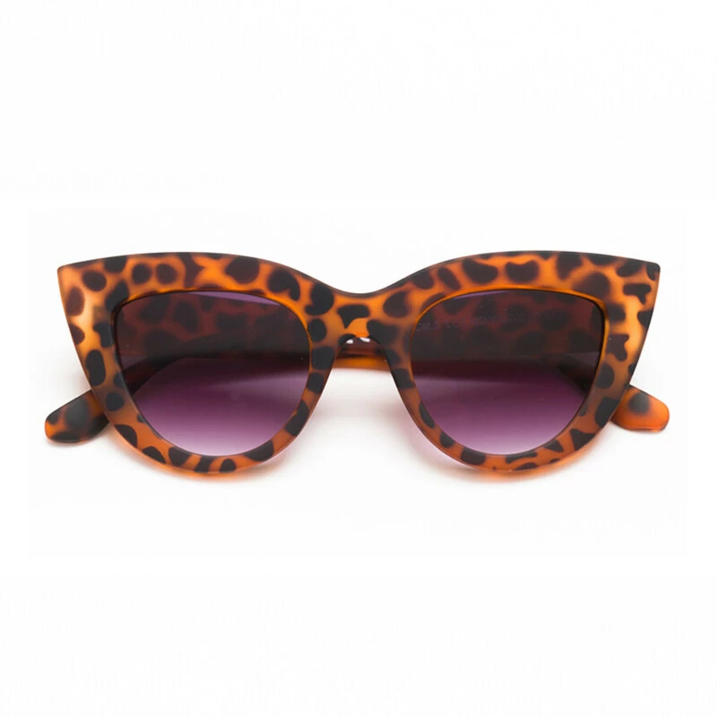 OKKIA Sole Claudia Big Cat Eye Tartaruga