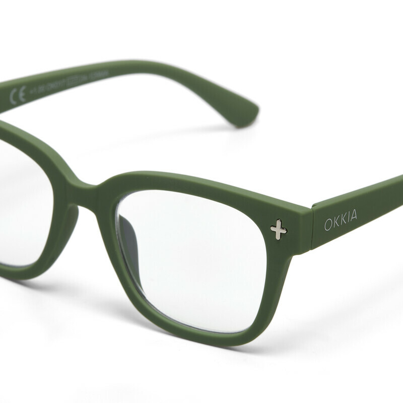 Giovanni reading glasses | Color GREEN Diopters 1.00