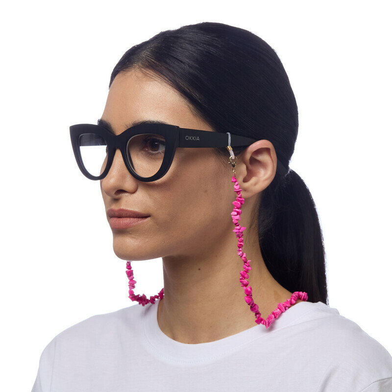 OKKIA Accessories Glow chain   Pink