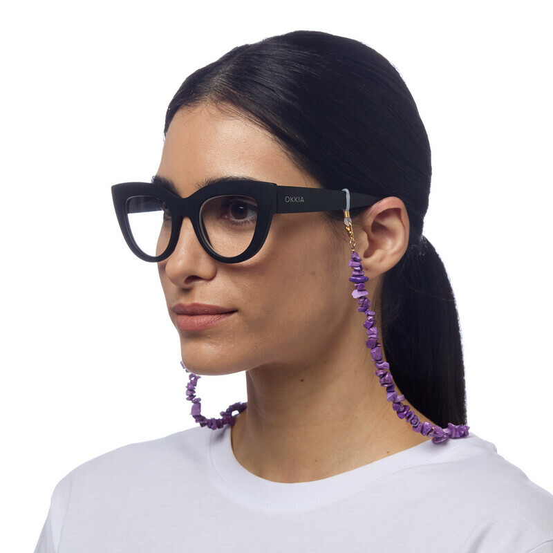 OKKIA Accessories Glow chain   Purple