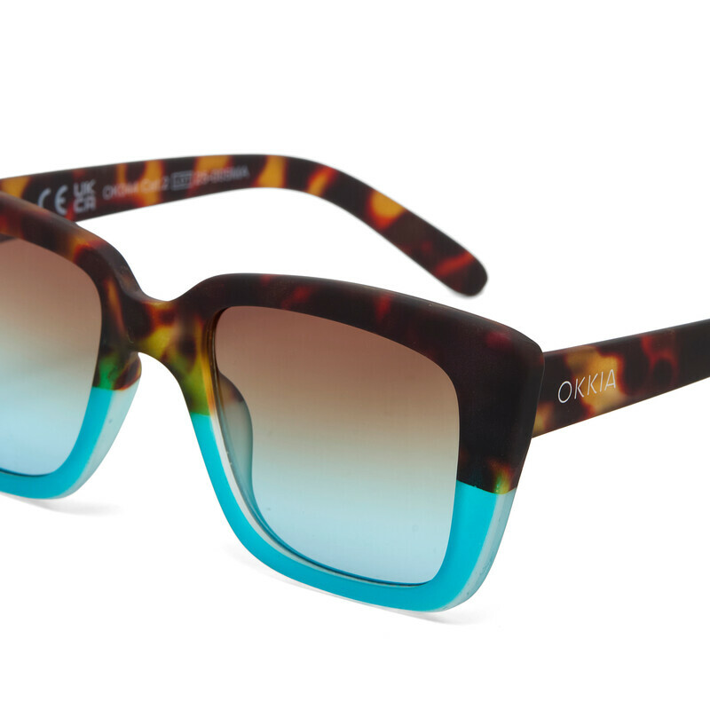 OKKIA Soleil Elba   Havana et bleu OK044-HB