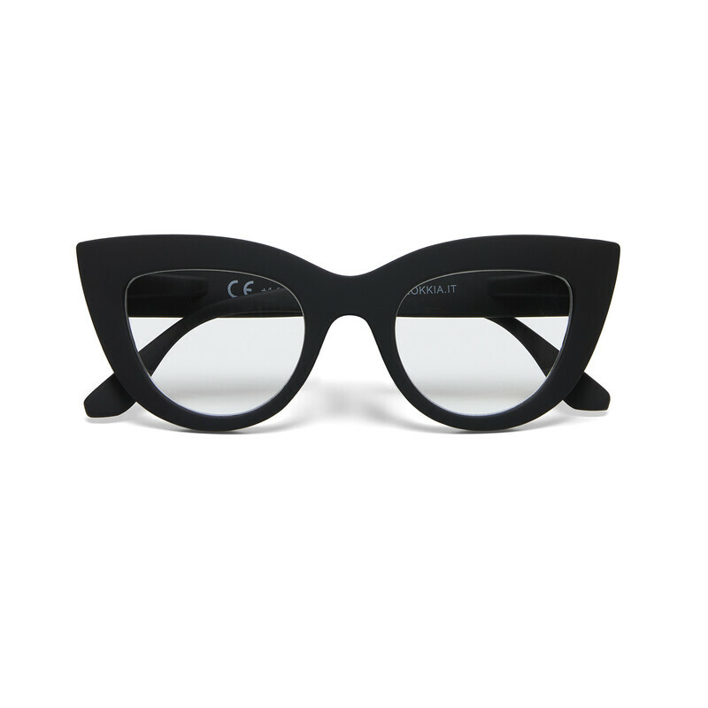 OKKIA Lettura Claudia lettura Big Cat Eye Nero OK023BK-1.00