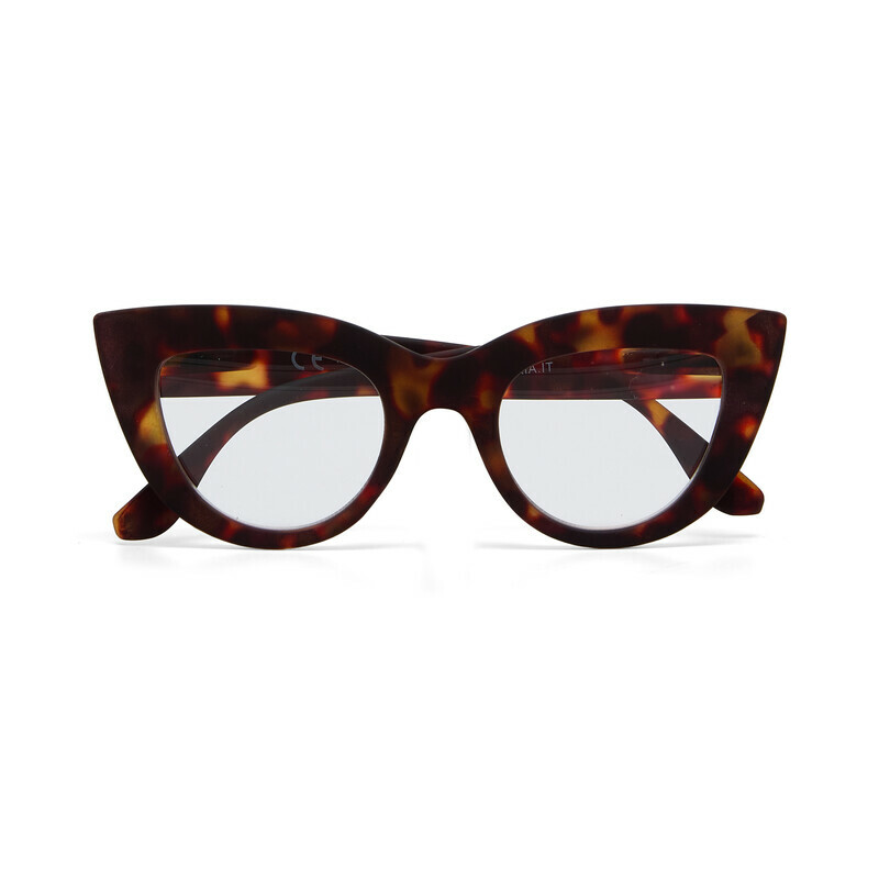 OKKIA Lecture Claudia Big Cat Eye Classic Havana OK023CH-1.00