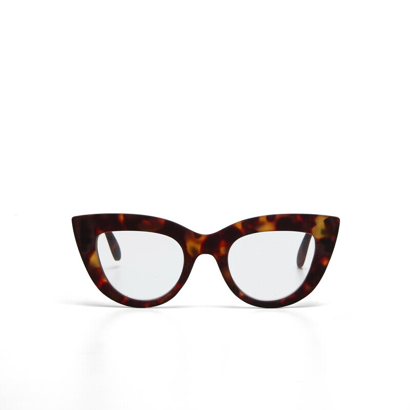 OKKIA Lecture Claudia Big Cat Eye Classic Havana OK023CH-1.00