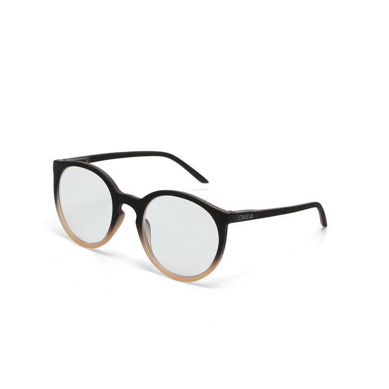 OKKIA Lectura Bologna lectura   Black shaded rose OK055BP-1.00