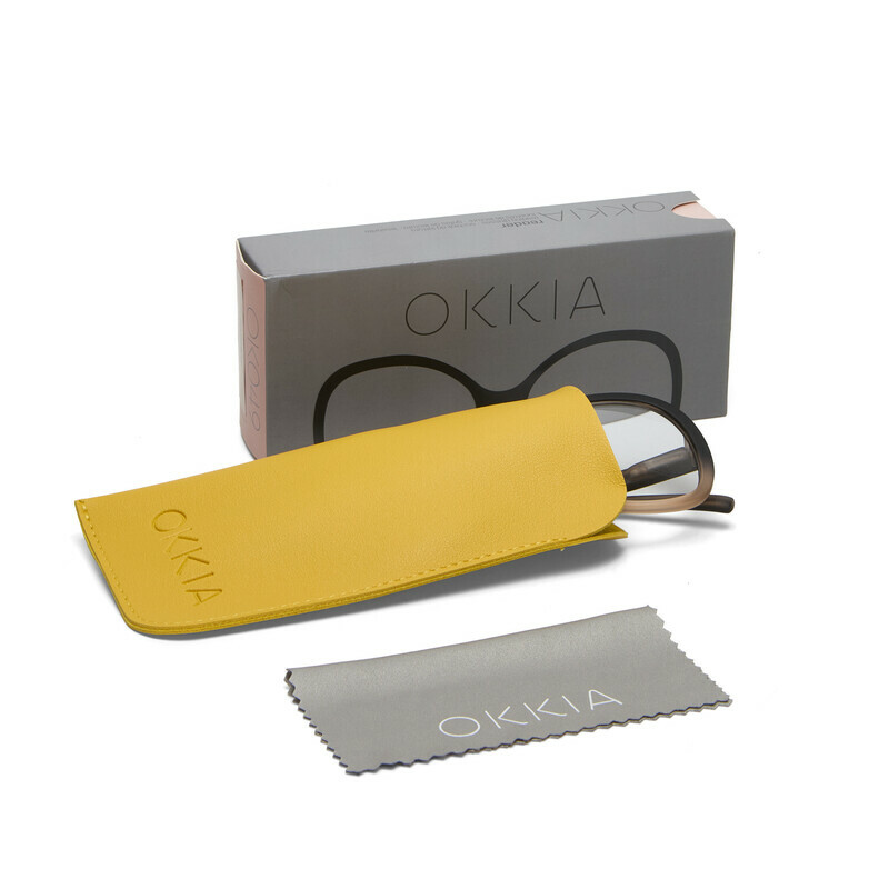 OKKIA Lectura Verona lectura   Black shaded rose OK049BP-1.00