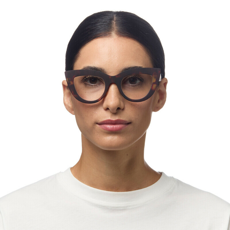 OKKIA Reading Claudia Big Cat Eye Classic Havana OK023CH-1.00