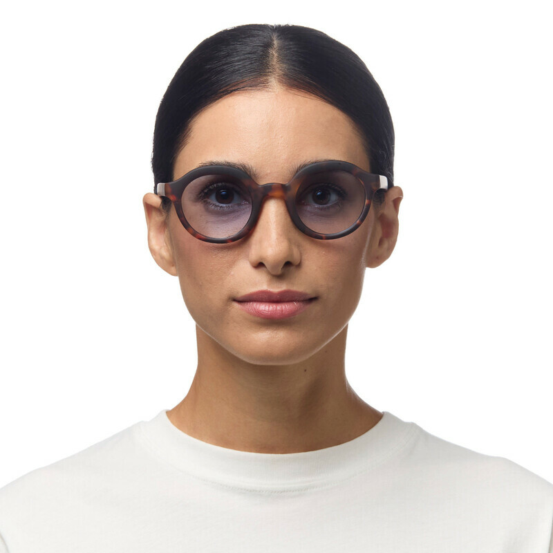OKKIA Sun Lauro Round Classic Havana OK031CH-BL