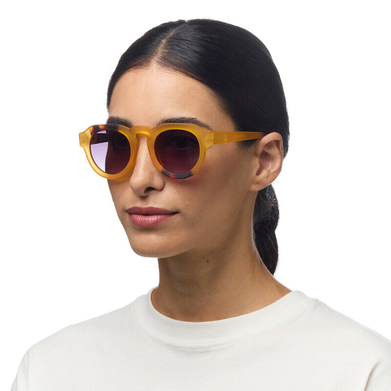 OKKIA Sonnenbrille Zeno Round Gelb OK032-Y3H
