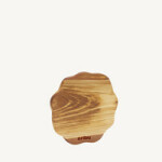Verás Tabla de cortar redonda de madera de olivo