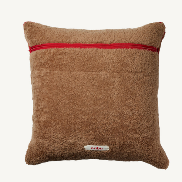 Coussin en soie et cachemire grand