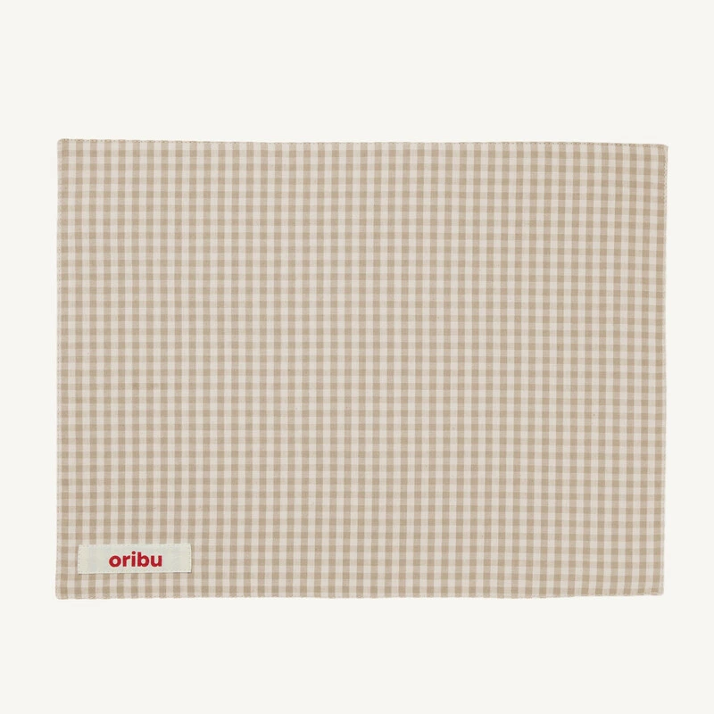 Reversible cotton tablemat