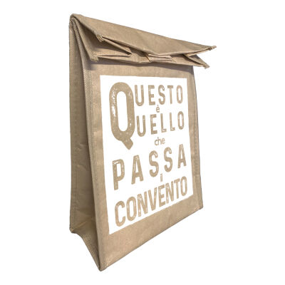 Lunch Bag Sacchetto isotermico - QUESTO E' QUELLO CHE PASSA IL CONVENTO