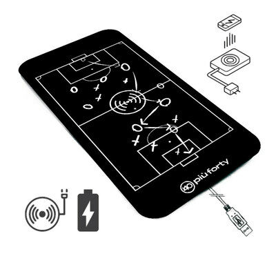 I CARICHINI - Caricatore wireless funzionamento con Usb - SCHEMI CALCIO