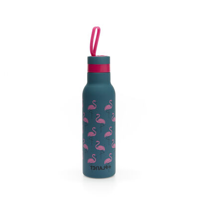 Bottiglia termica stampa Flamingo