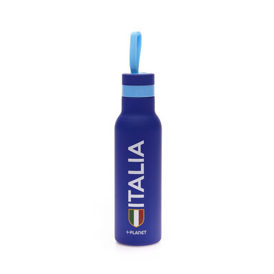 Bottiglia termica stampa Italia azzurri