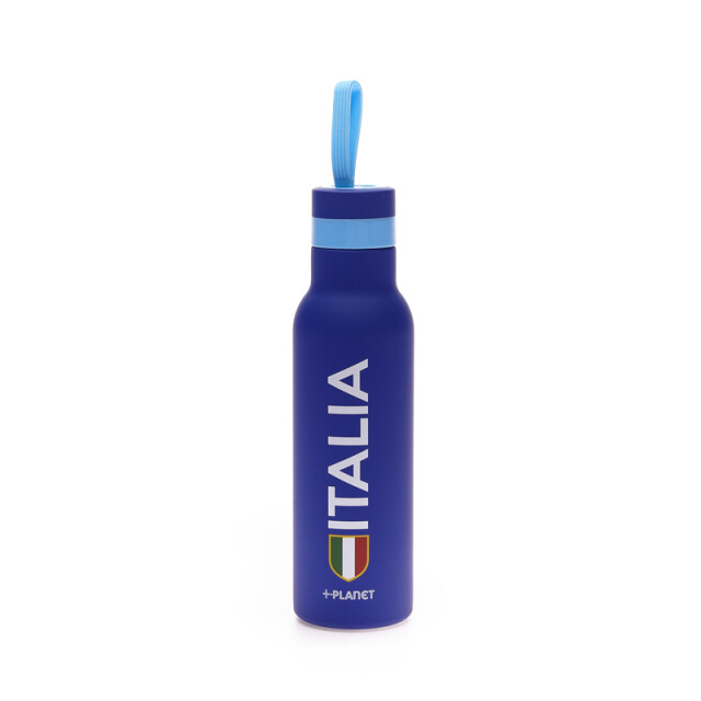 Bottiglia termica stampa Italia azzurri